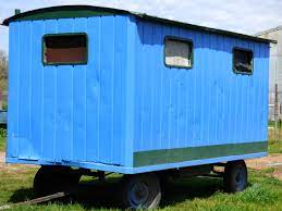 Shed on a trailer