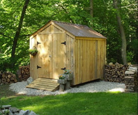 is it cheaper to buy or build a wood shed?